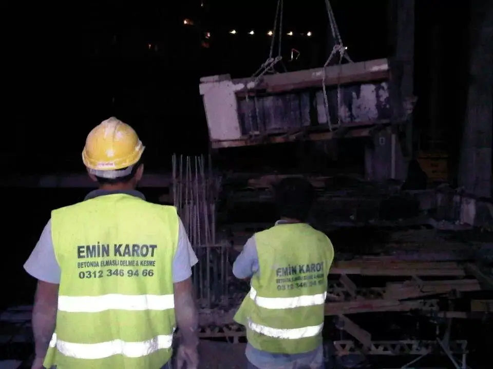 Halatlı Tel Beton Kesme